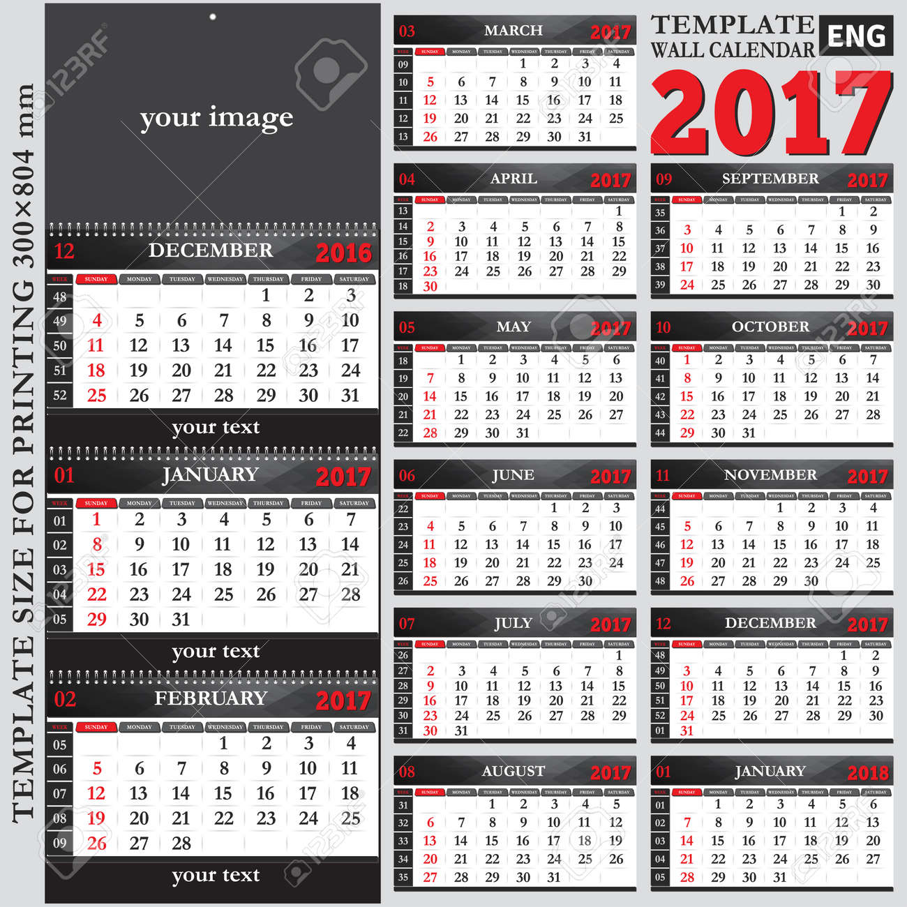 quarterly 2017 calendar