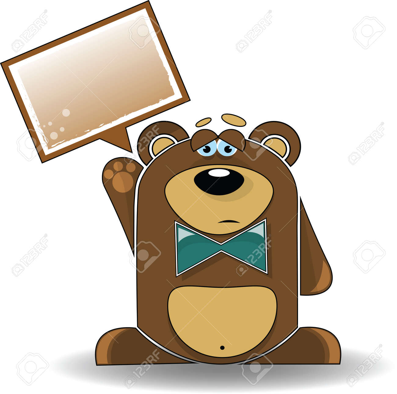 Ilustración De Dibujos Animados De Un Oso Triste Con Un Cartel Blanco. Ilustraciones Svg, Vectoriales, Clip Art Vectorizado Libre De Derechos. Image 33688688. Ilustración De Dibujos Animados De Un Oso Triste Con Un Cartel Blanco. Ilustraciones Svg, Vectoriales, Clip Art Vectorizado Libre De Derechos. Image 33688688.