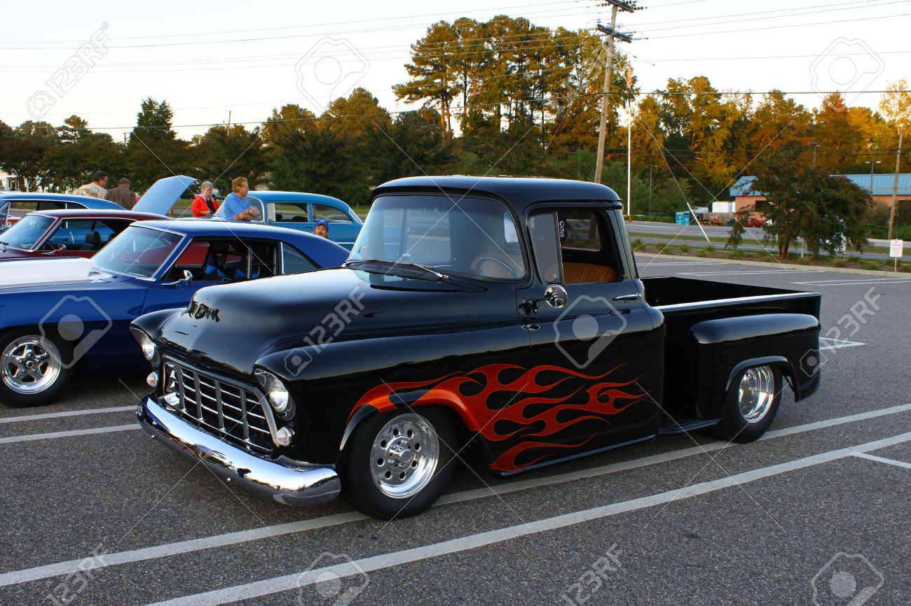 Gloucester Va Usa October 7 Vintage Chevrolet Pickup In