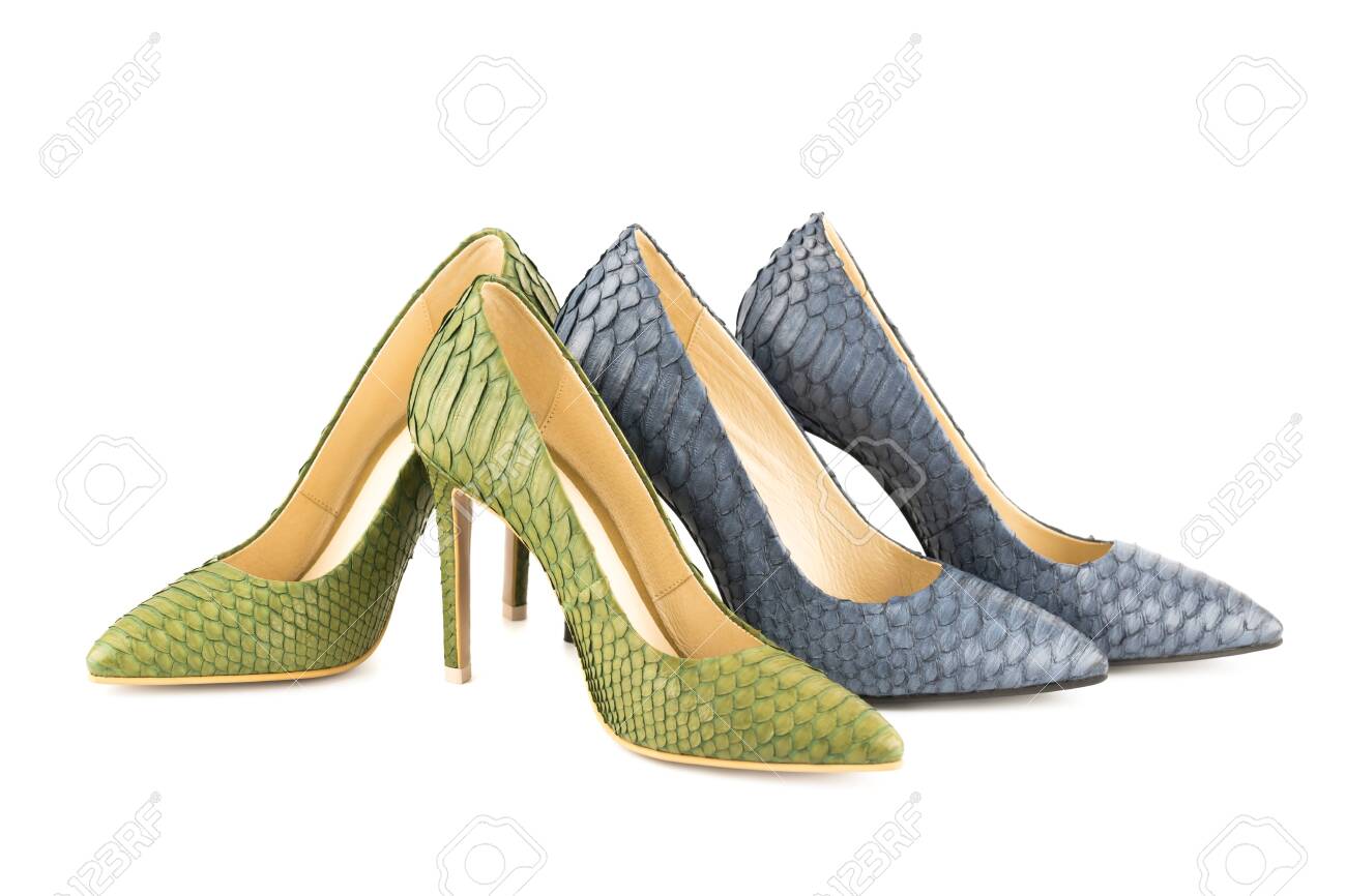 two heels and a loafer