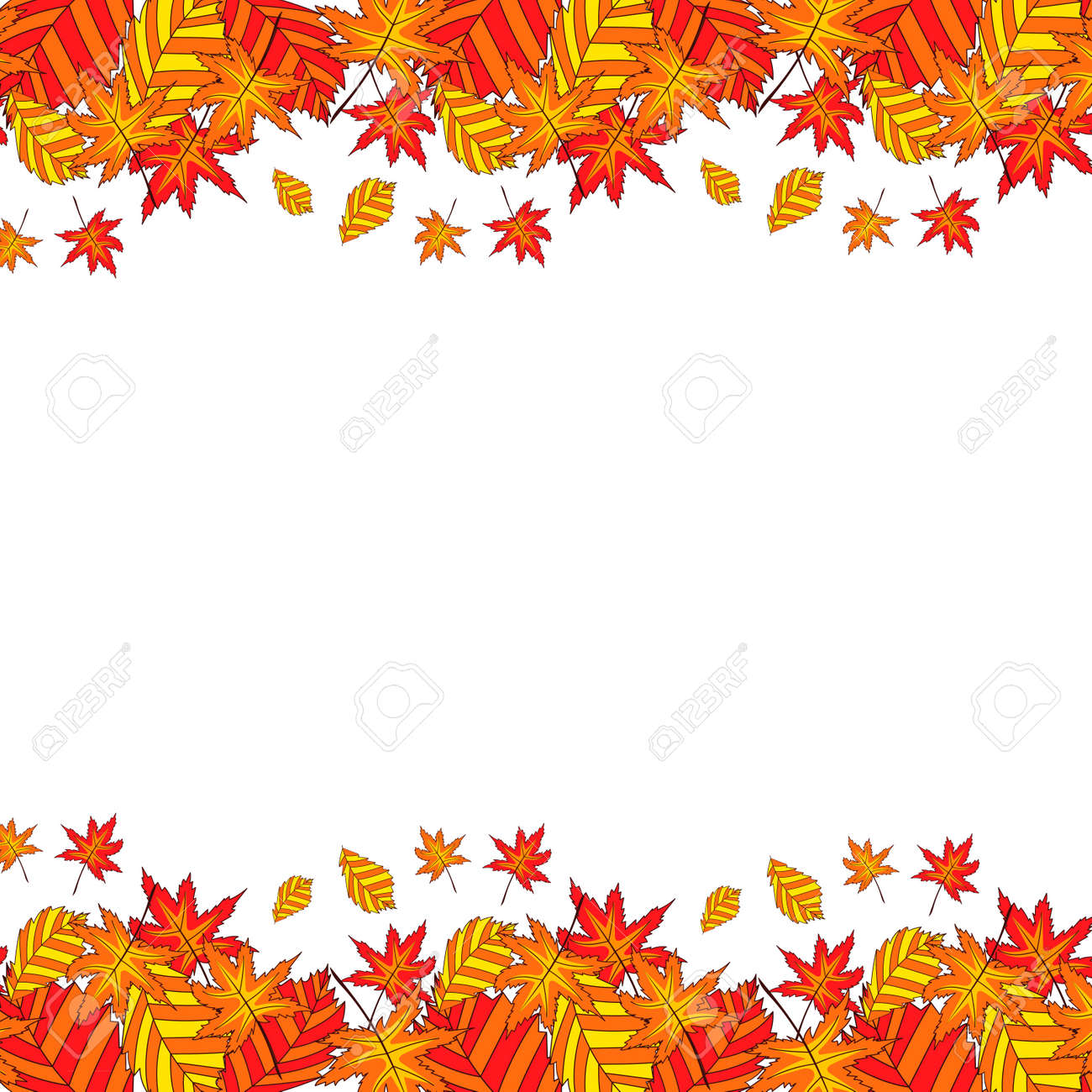 background with autumn leaves