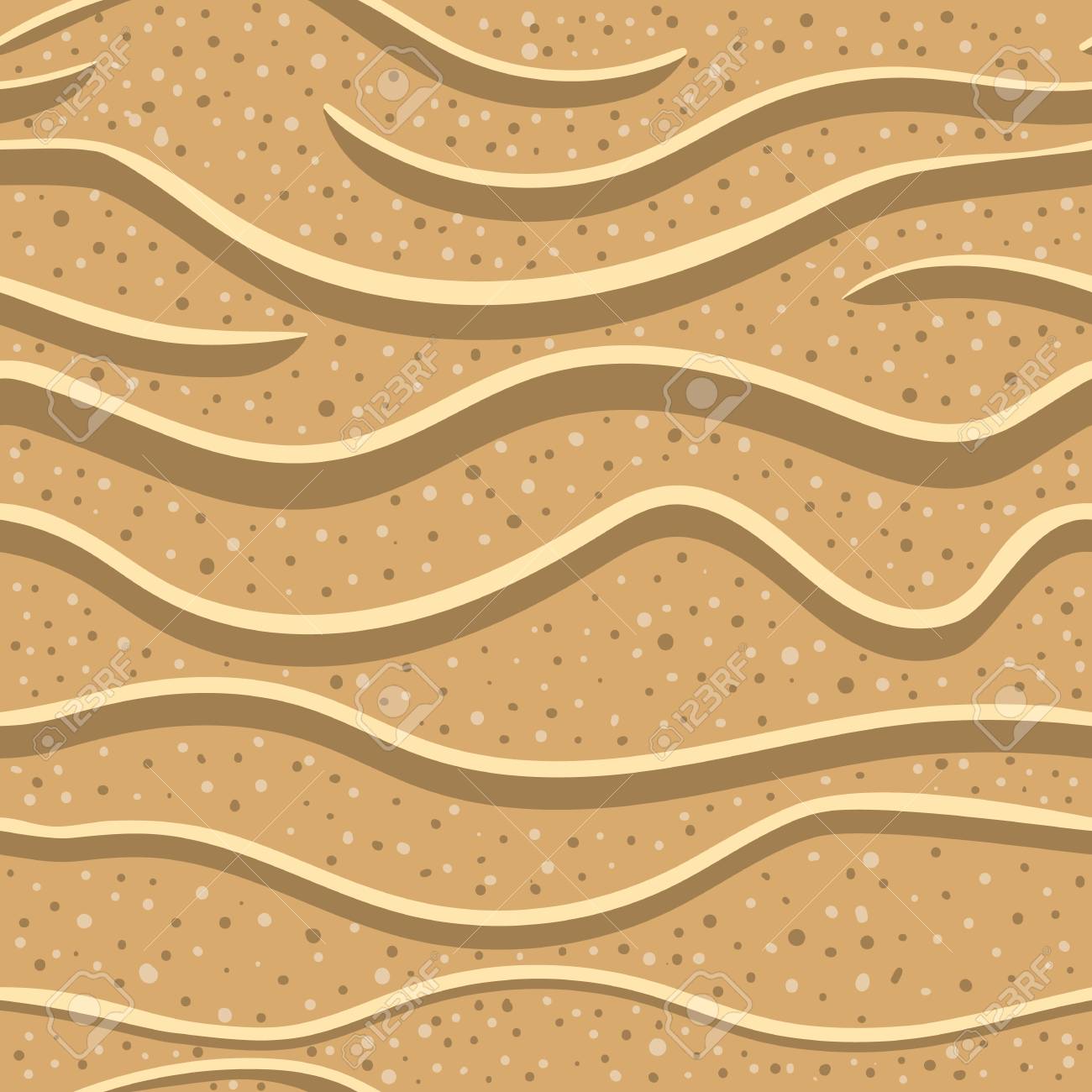 砂のシームレスなパターン イラストのテクスチャのイラスト素材 ベクタ Image