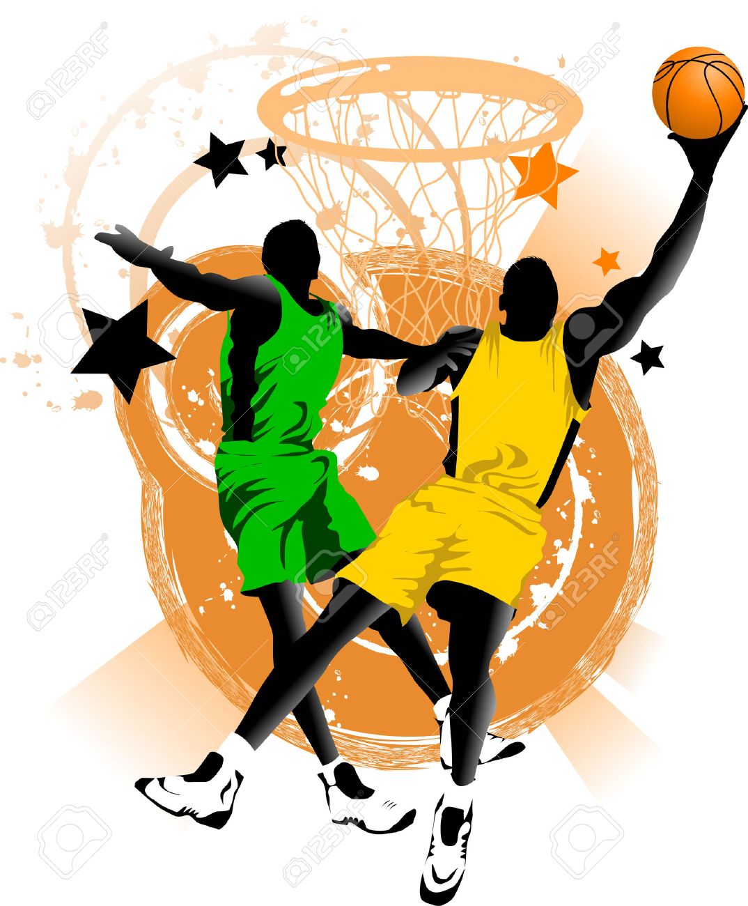basket ball rings