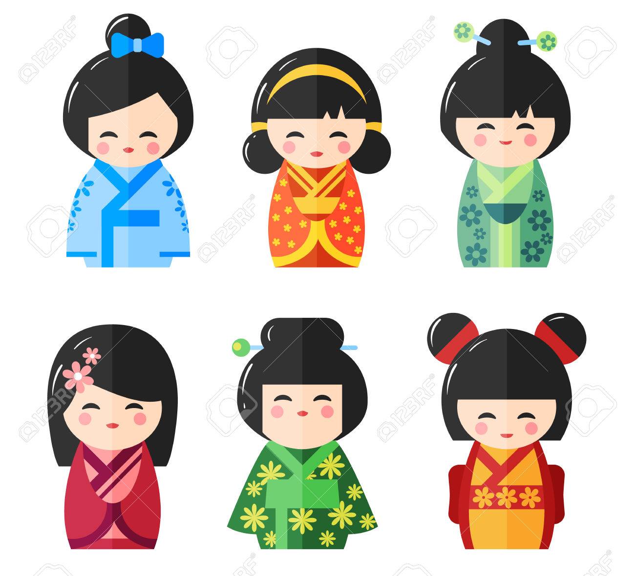 poupees japonaises