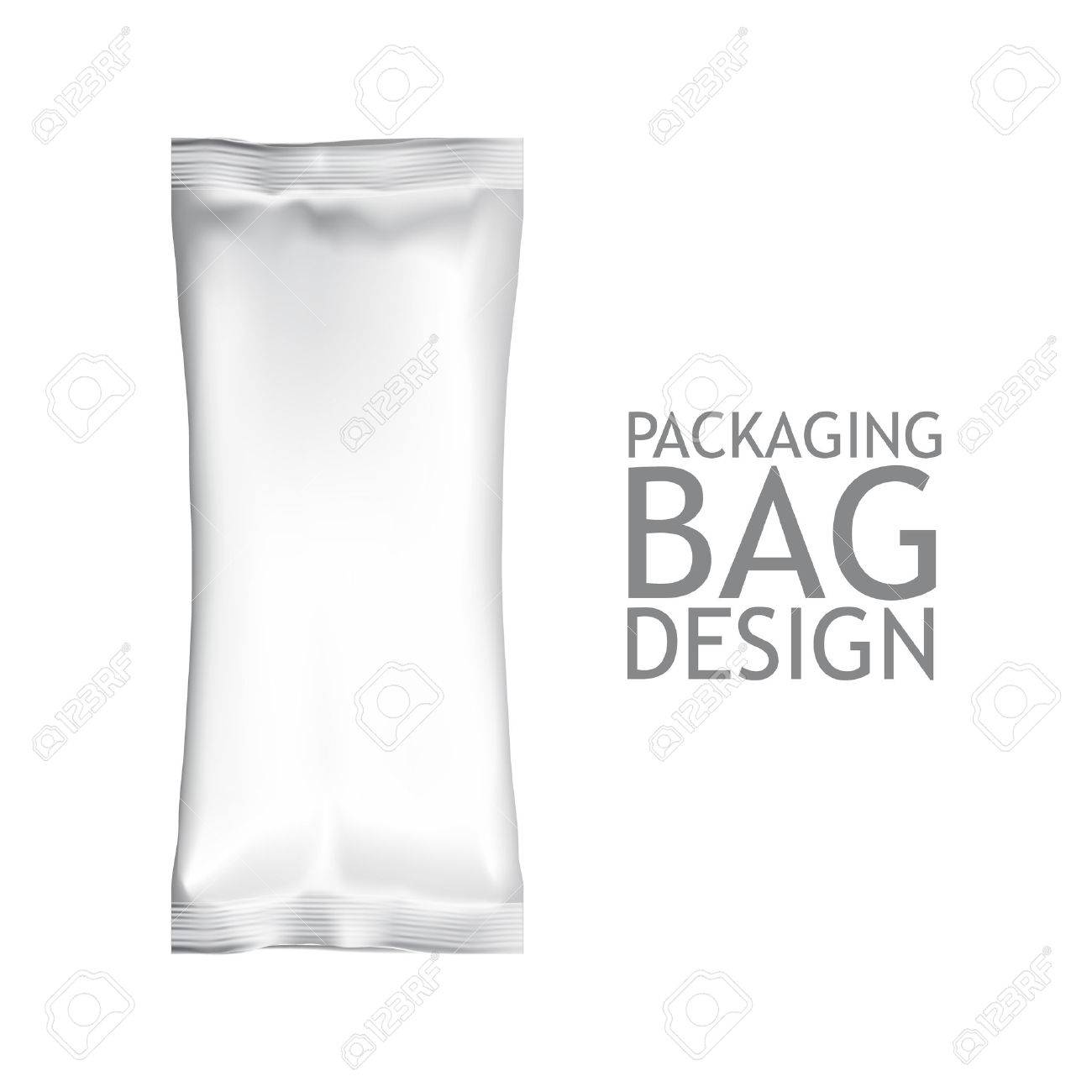 Download Mockup Foil Food Snack Pack Packaging Or Wrapper For Biscuit Stock Photo Picture And Royalty Free Image Image 49462839 PSD Mockup Templates