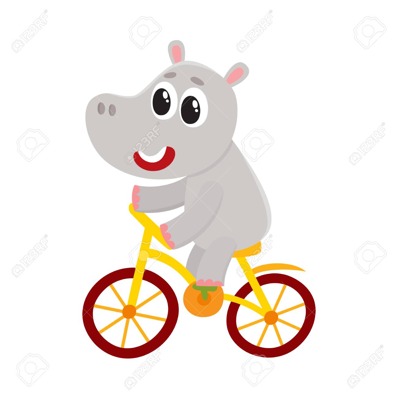 baby bike cartoon