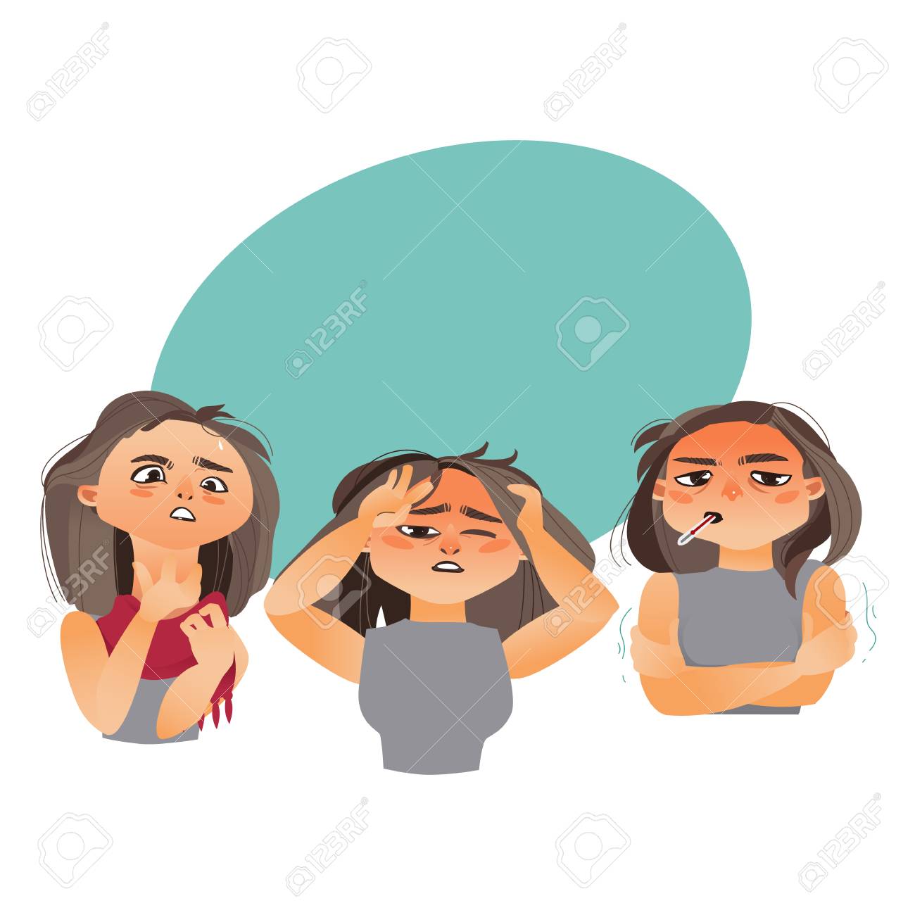 dolor de garganta