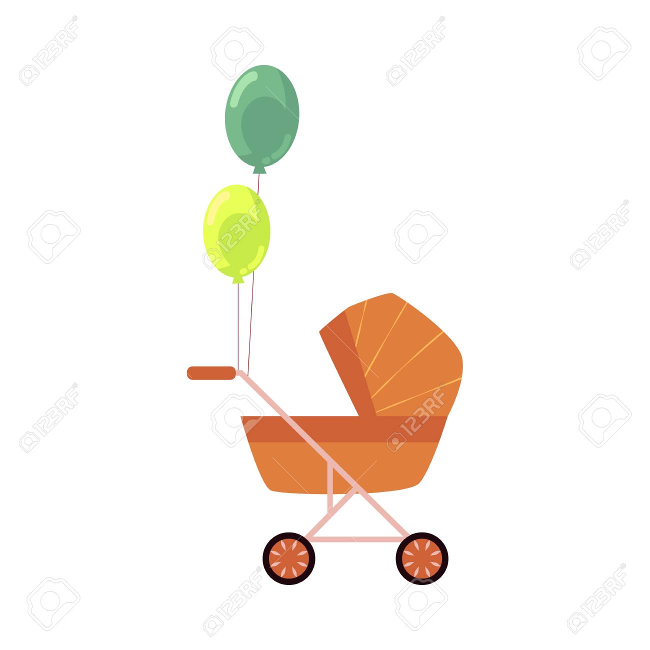 baby carriage cartoon baby carriage cartoon
