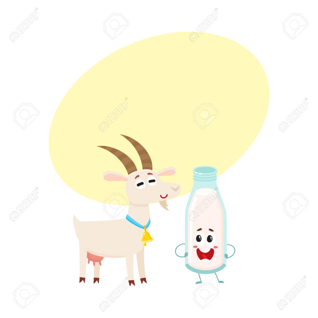 Avoir Images Personnages Droles De Bouteille De Chevre Et De Lait De Ferme Avec dernière par