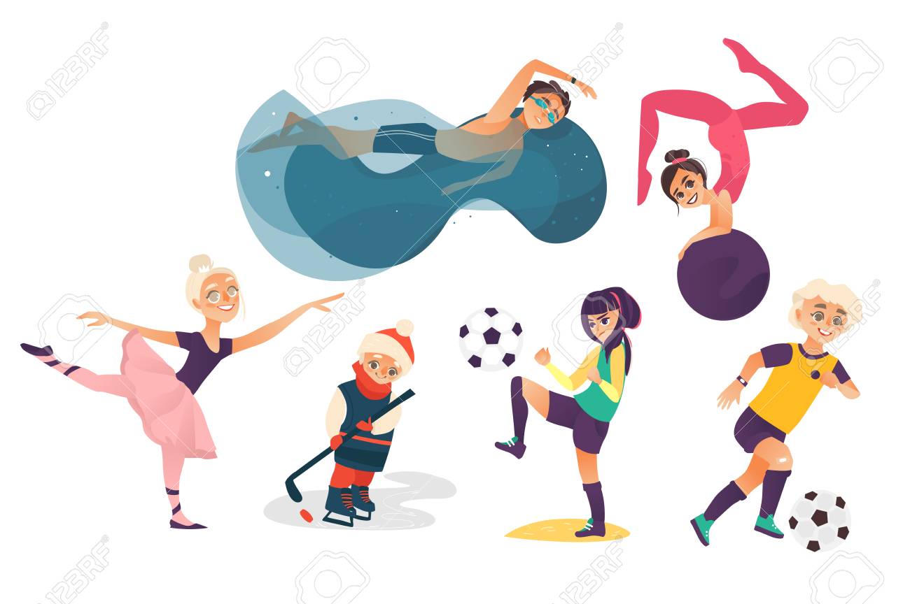 Futebol futebol esporte jogo desenhos animados imagem vetorial de