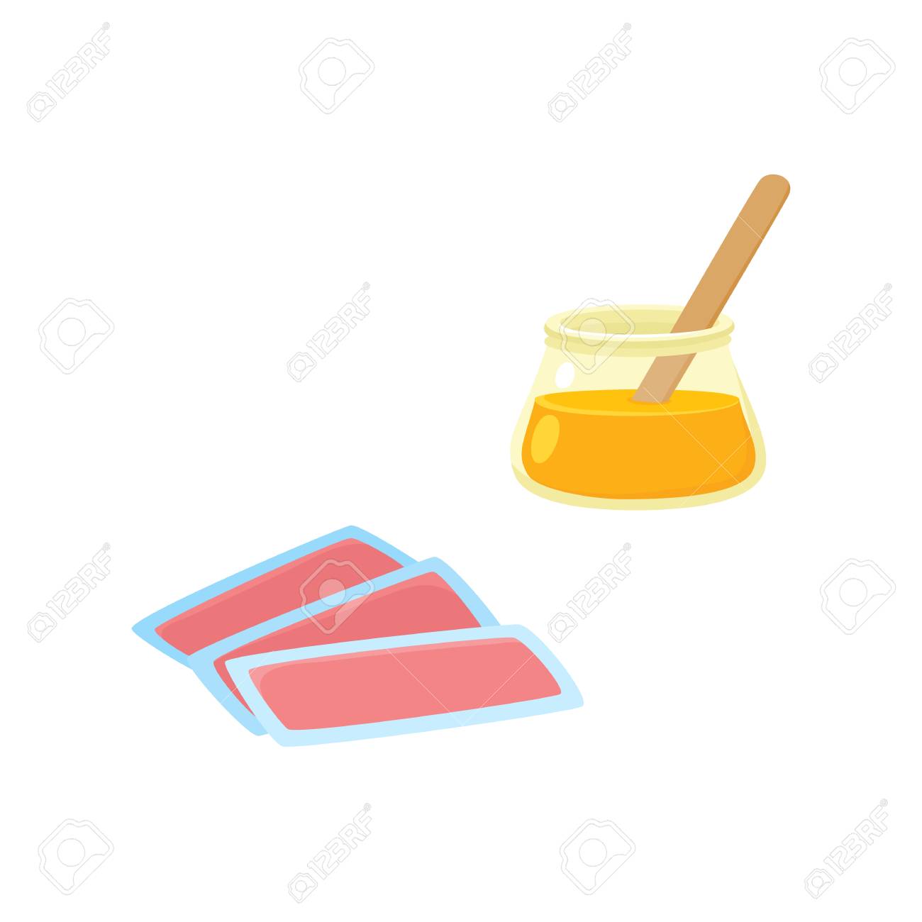 Flat Vector Shaving Hair Removal Epilation And Depilation Tools