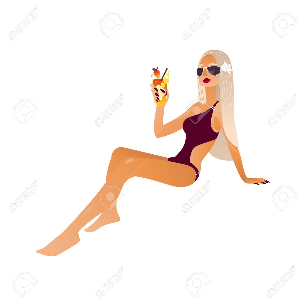 Hot Blonde Cartoon Hot Blonde Cartoon