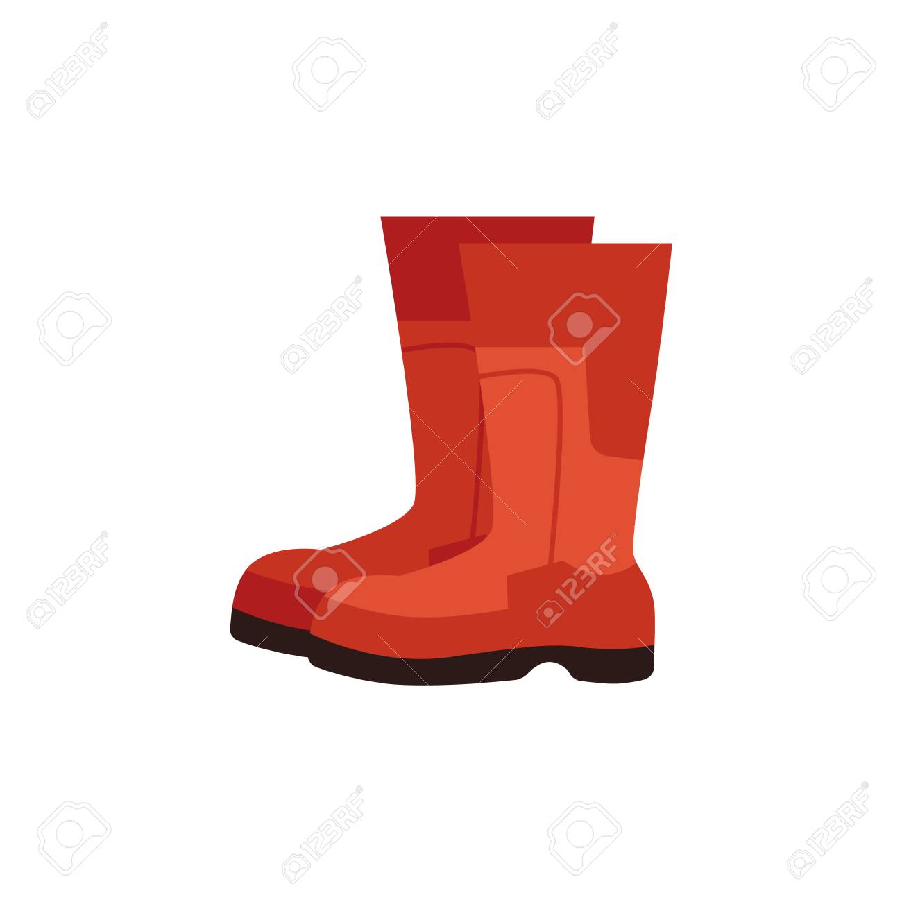 rubber boots construction