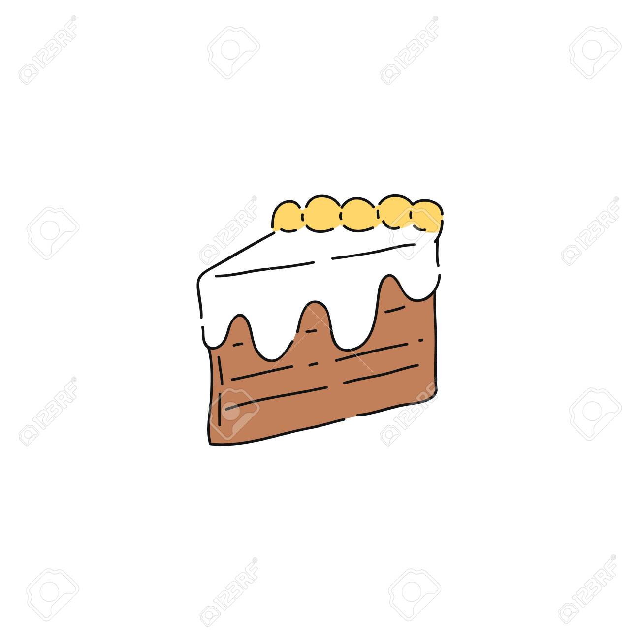 Featured image of post Slice Of Cake Drawing