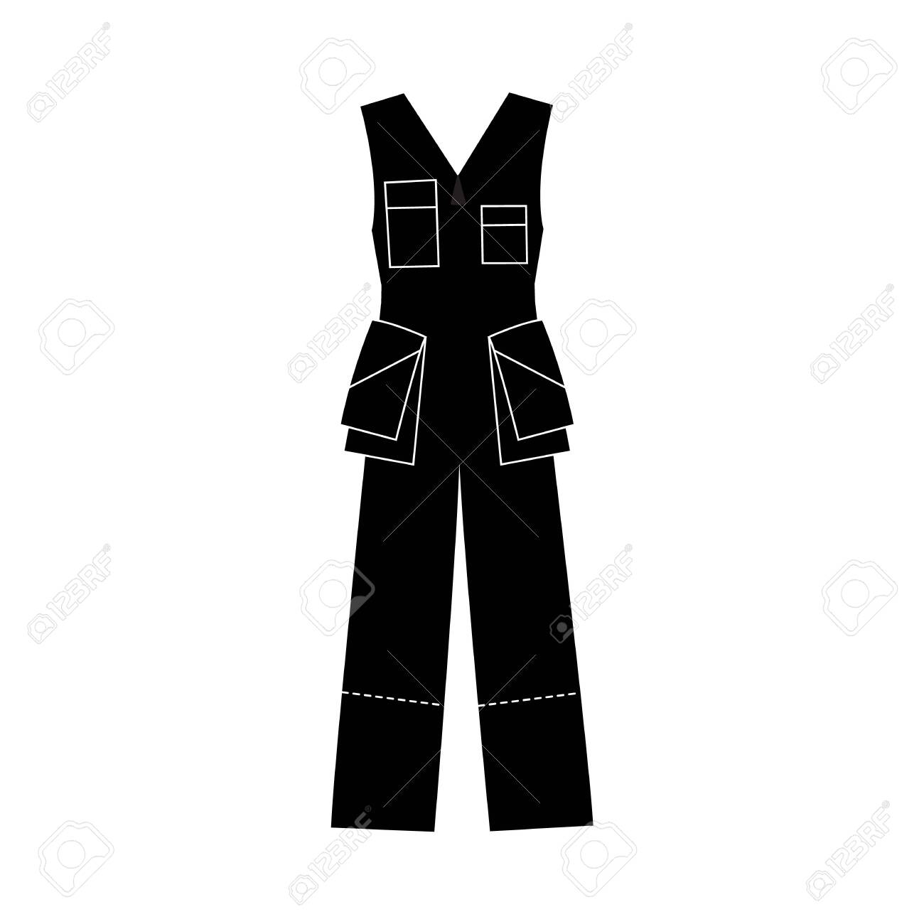 simple black jumpsuit