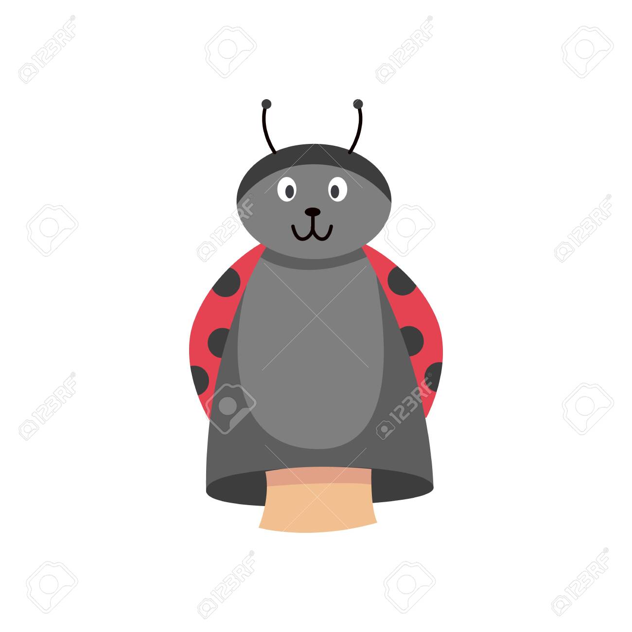 ladybug hand puppet