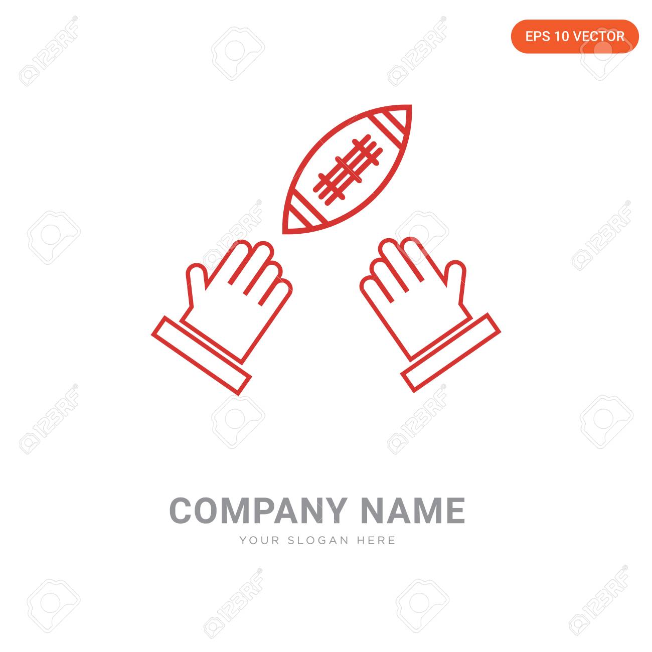 american football player hand