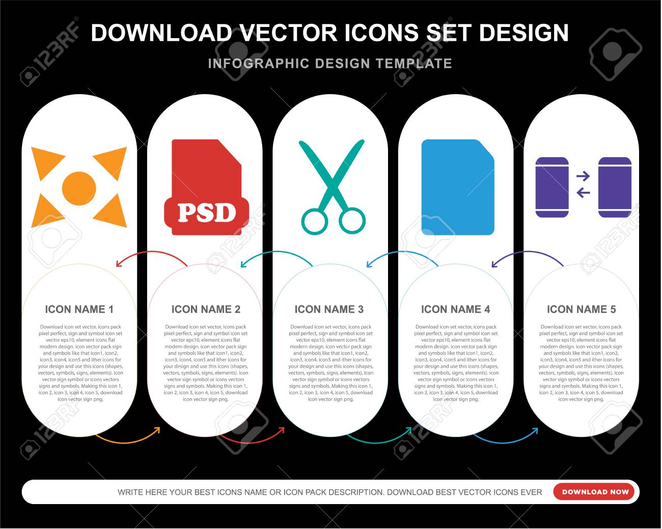 Download 5 Vector Icons Such As Expand Psd Scissors Text Smartphone Royalty Free Cliparts Vectors And Stock Illustration Image 111887044