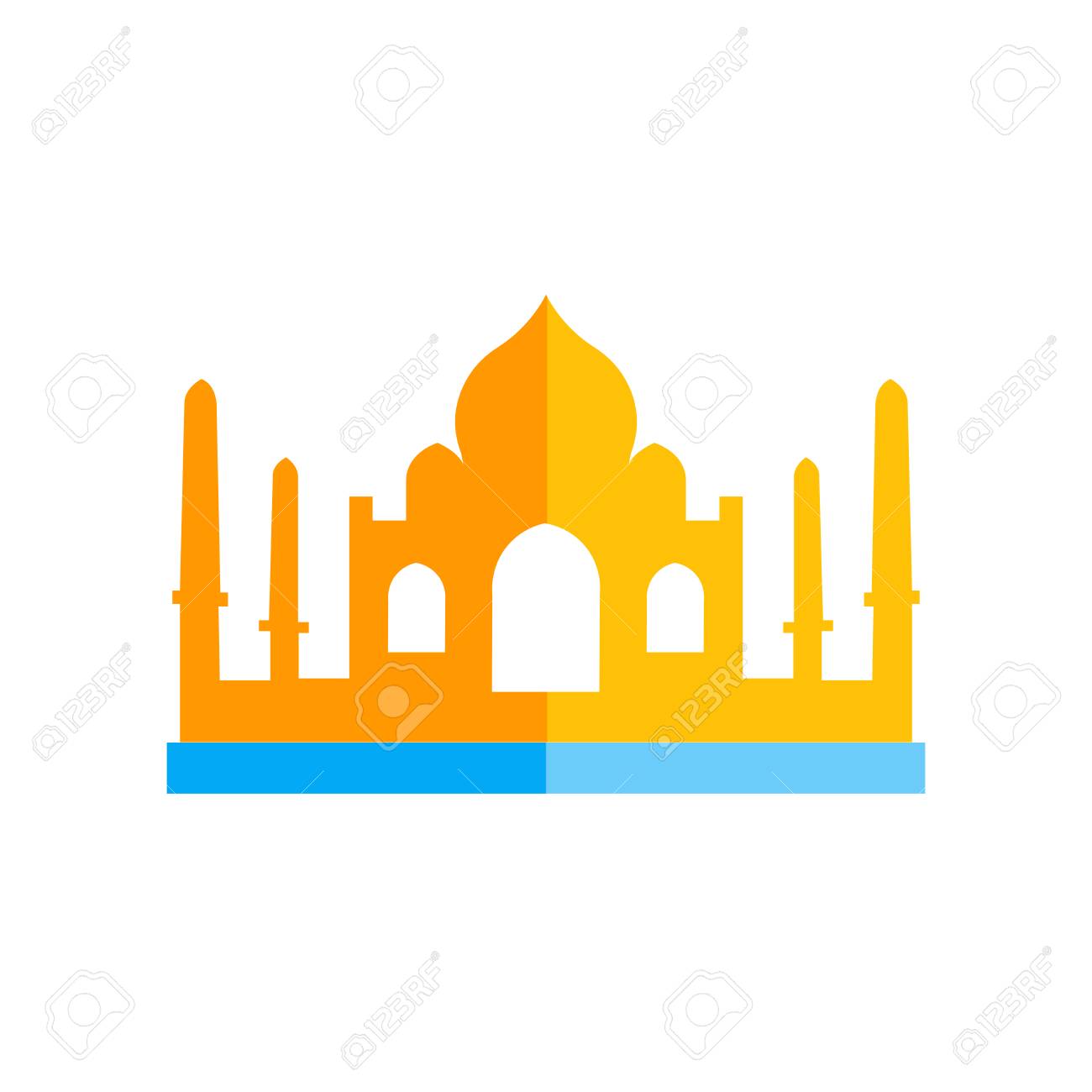 Taj mahal icon vector isolated on white background for your web and mobile app design, Taj mahal logo concept - 107024850 Taj mahal icon vector isolated on white background for your web and mobile app design, Taj mahal logo concept - 107024850