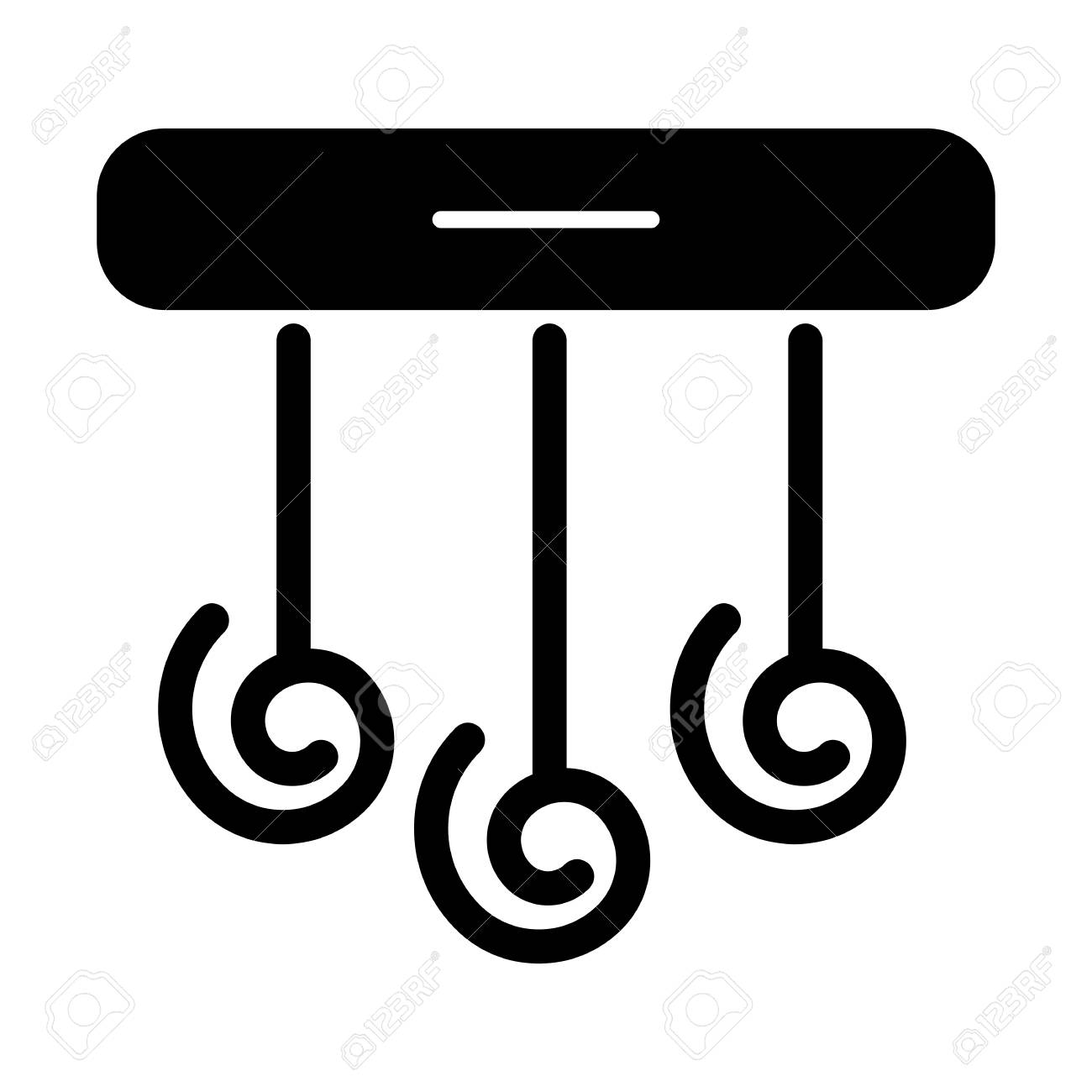 black and white hanging baby toys