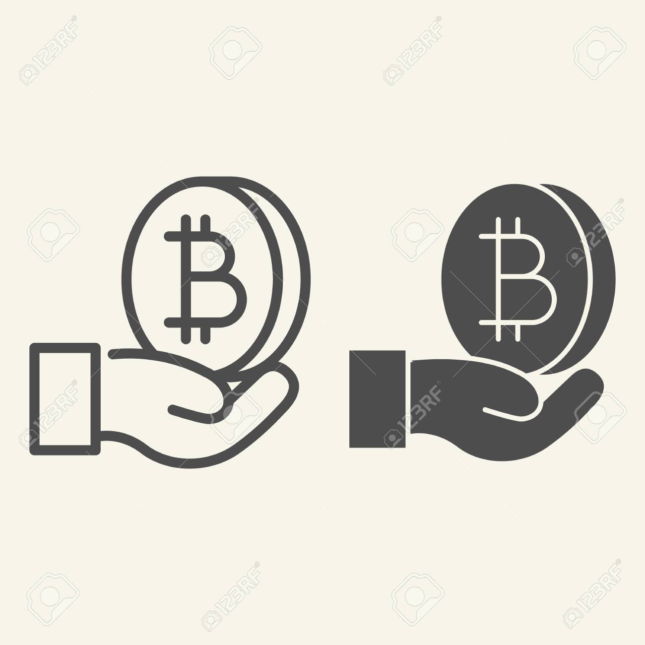 cryptocurrency coin glyphs