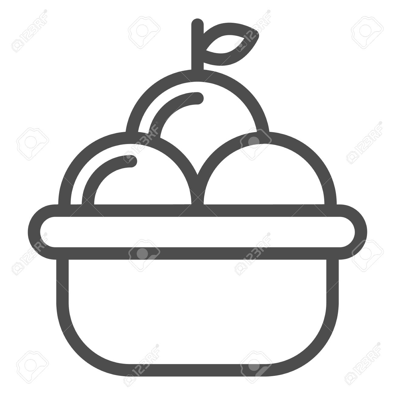 Fruit Basketcoloring Book Antistress Children Adults Stock Vector (Royalty  Free) 2603970351 | Shutterstock, image size:1300x1300
