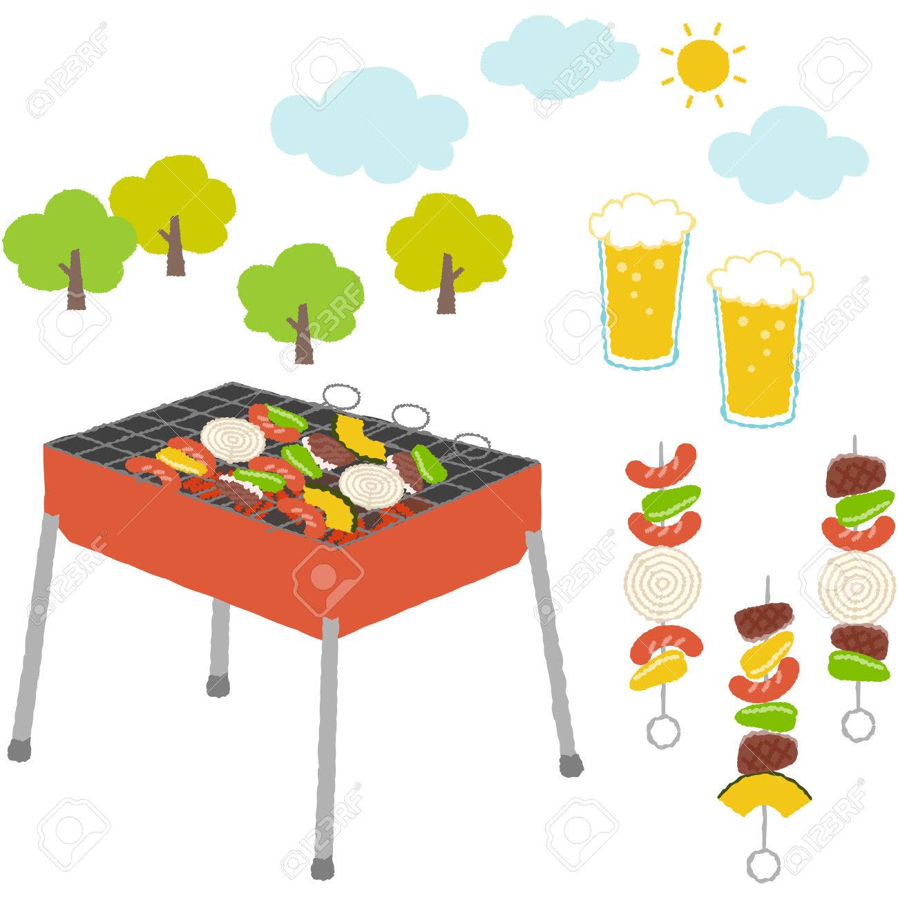 Illustration Collection Of Things About Barbecue With Cute Touch Royalty Free Svg Cliparts Vectors And Stock Illustration Image Illustration Collection Of Things About Barbecue With Cute Touch Royalty Free Svg Cliparts Vectors And Stock Illustration Image