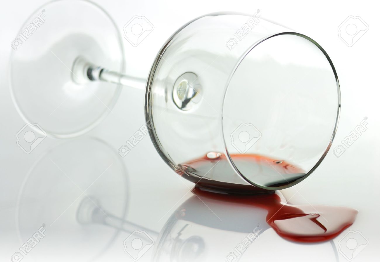 spilled wine glass stock photo picture and royalty free image
