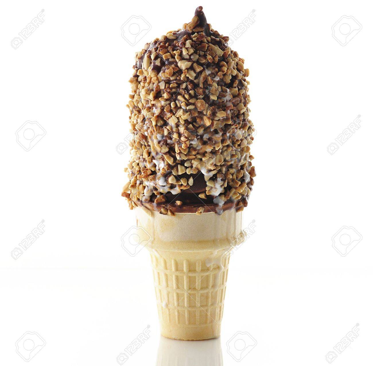 nut cone ice cream