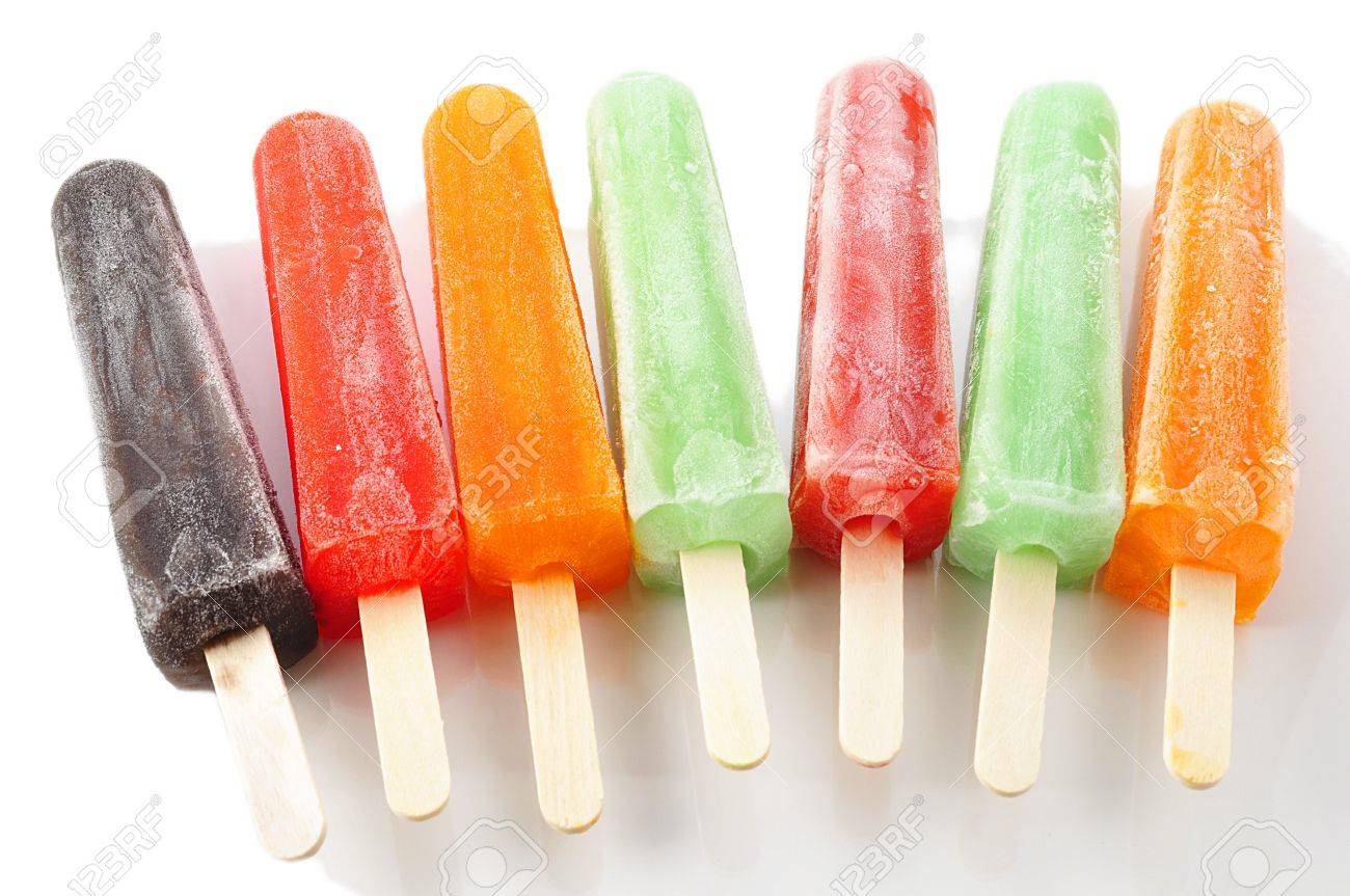 Ice Cream Pops Stock Photo, Picture And 