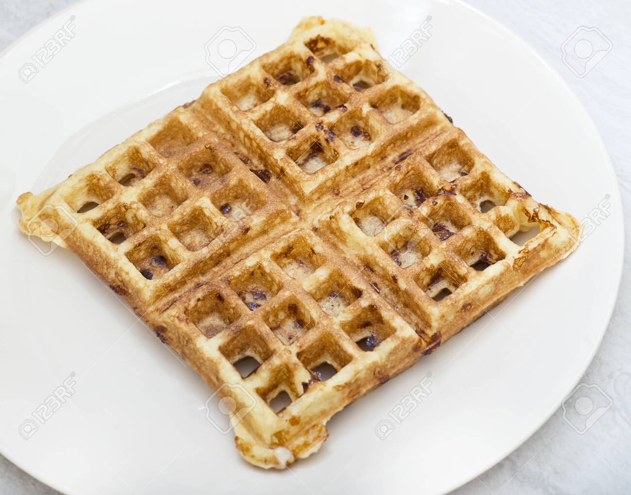 square belgian waffle