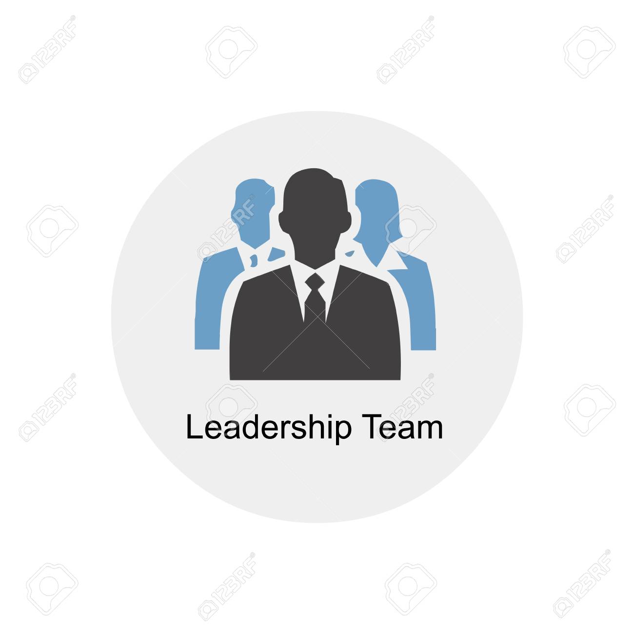 Leadership Team Icon Royalty Free SVG, Cliparts, Vectors, and