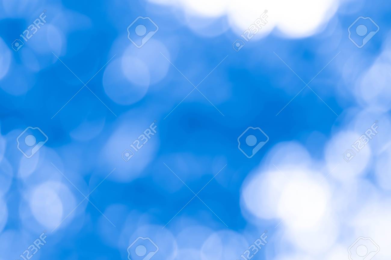blue bokeh abstract light background ロイヤリティーフリーフォト