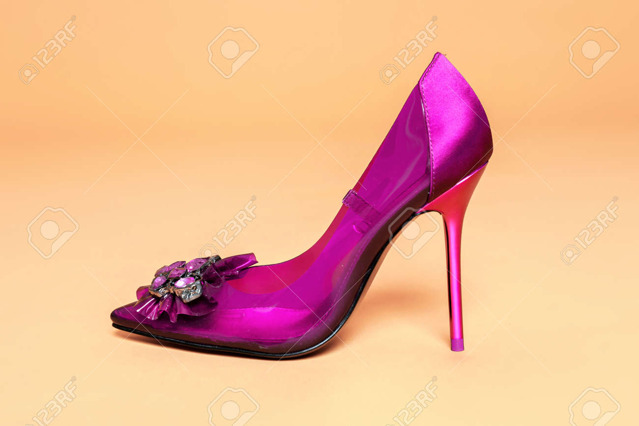 bright colored heels