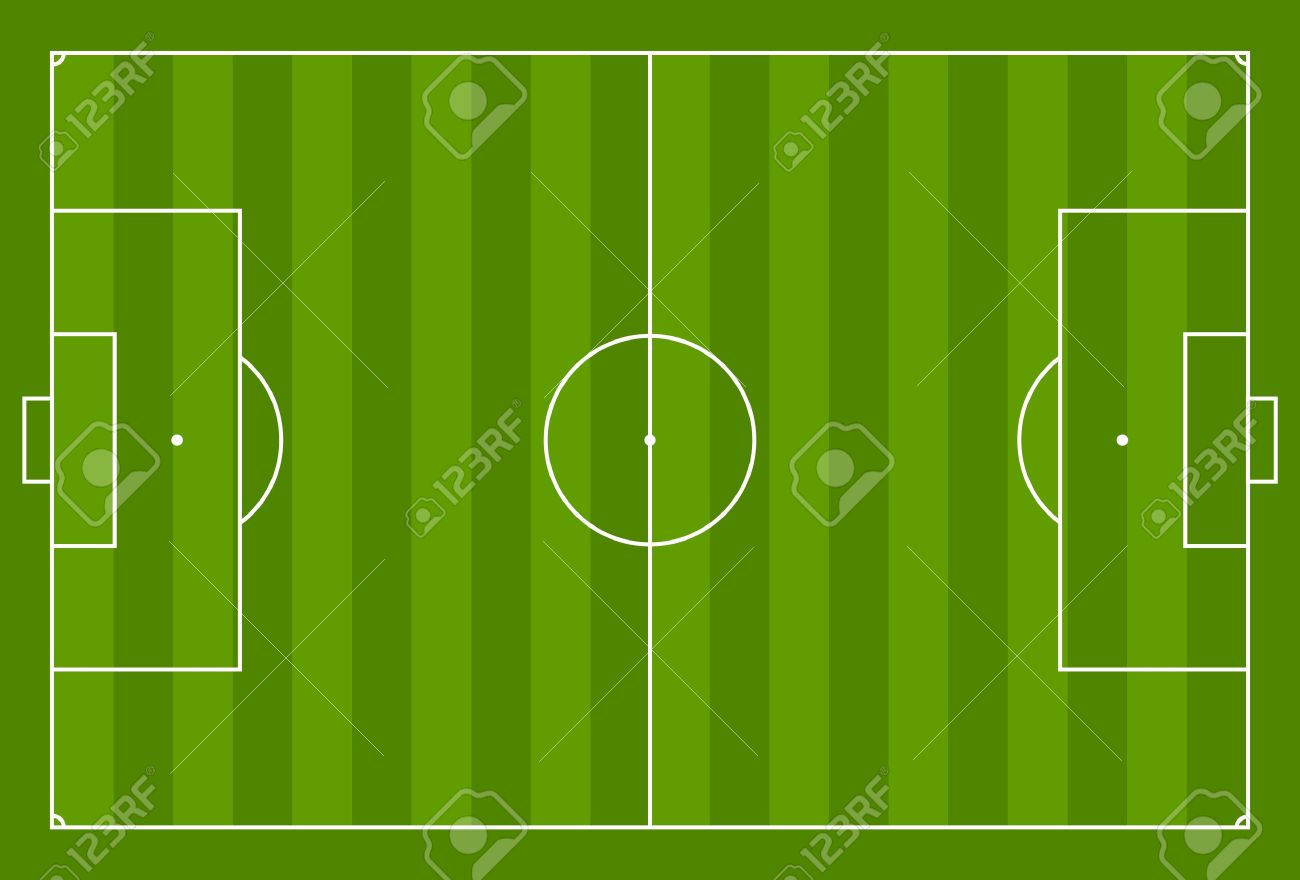 サッカー フィールドの緑ベクトルの背景 スポーツ グラフィック デザイン のイラスト素材 ベクタ Image