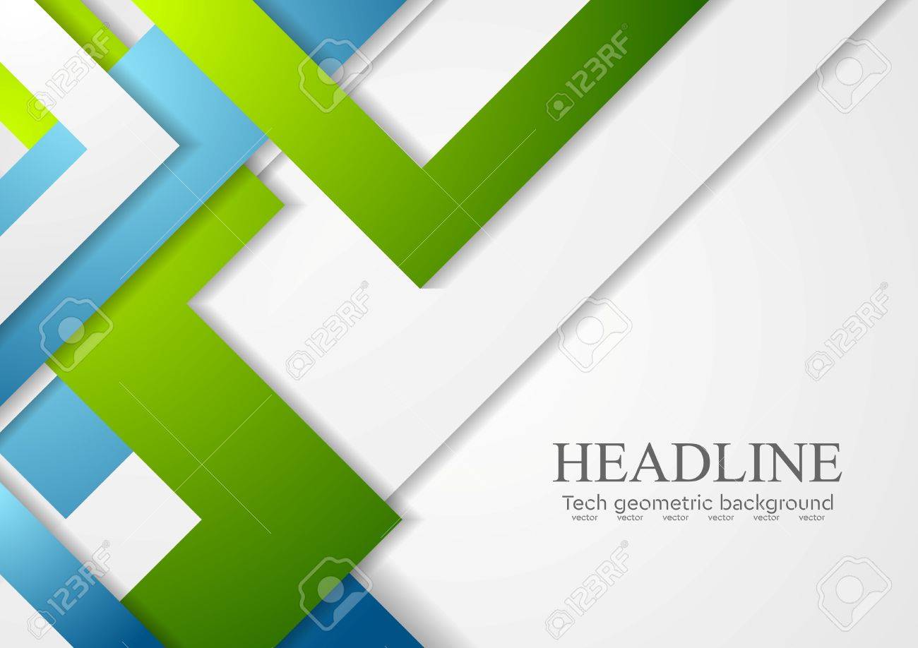 Bright geometric corporate tech background. Vector design - 48720867 Bright geometric corporate tech background. Vector design - 48720867