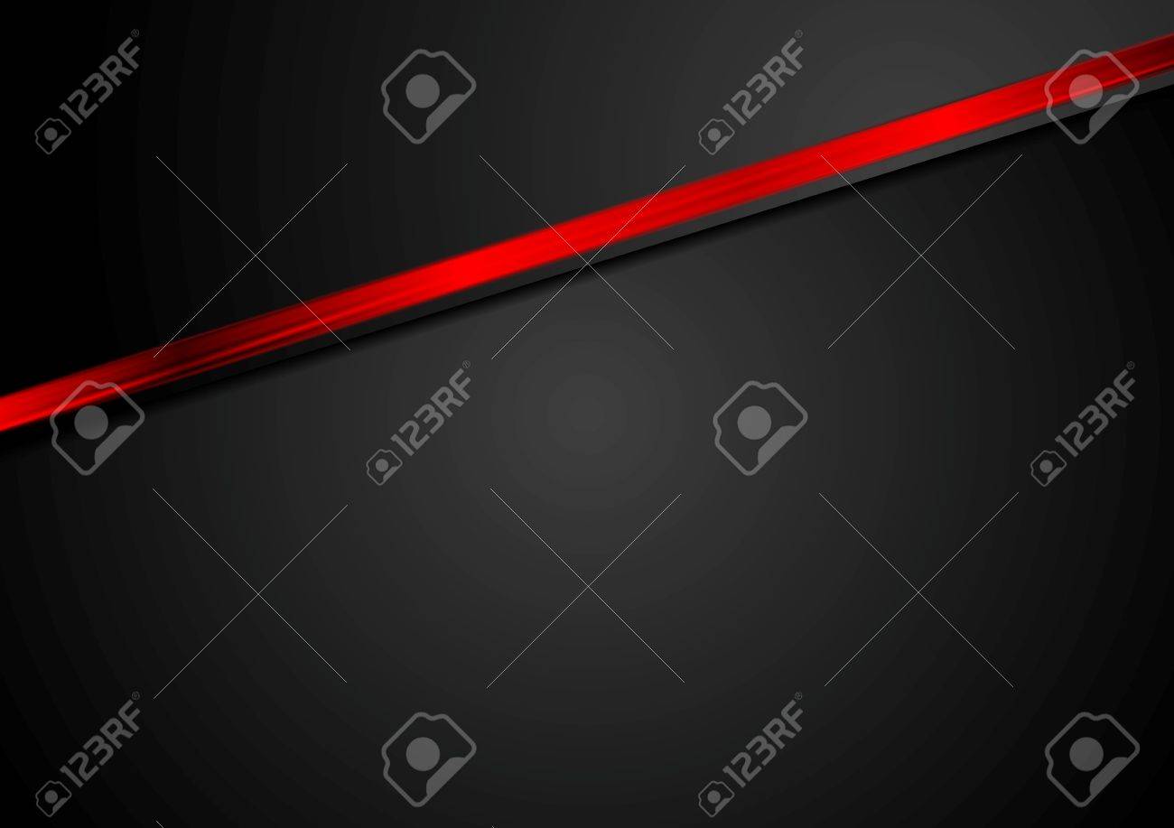 Abstract black corporate background with red glossy stripe. Vector graphic design - 58185131 Abstract black corporate background with red glossy stripe. Vector graphic design - 58185131