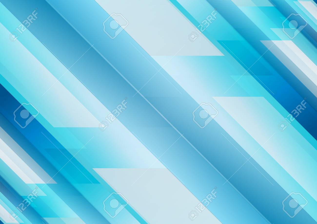 Light Blue Geometric Technology Abstract Background Vector Modern