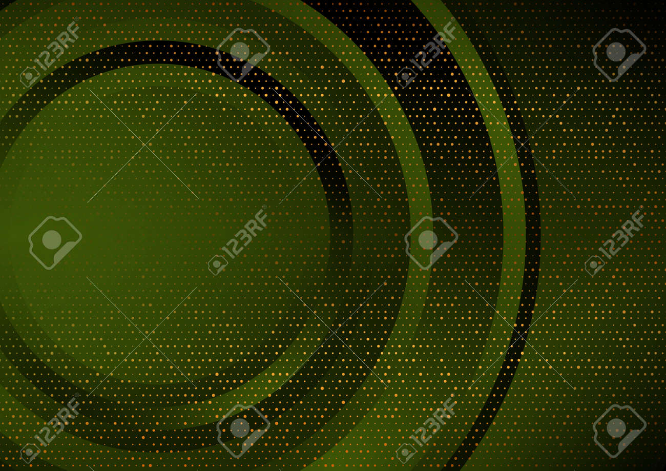 Dark green and golden abstract tech geometric - 169500847 Dark green and golden abstract tech geometric - 169500847