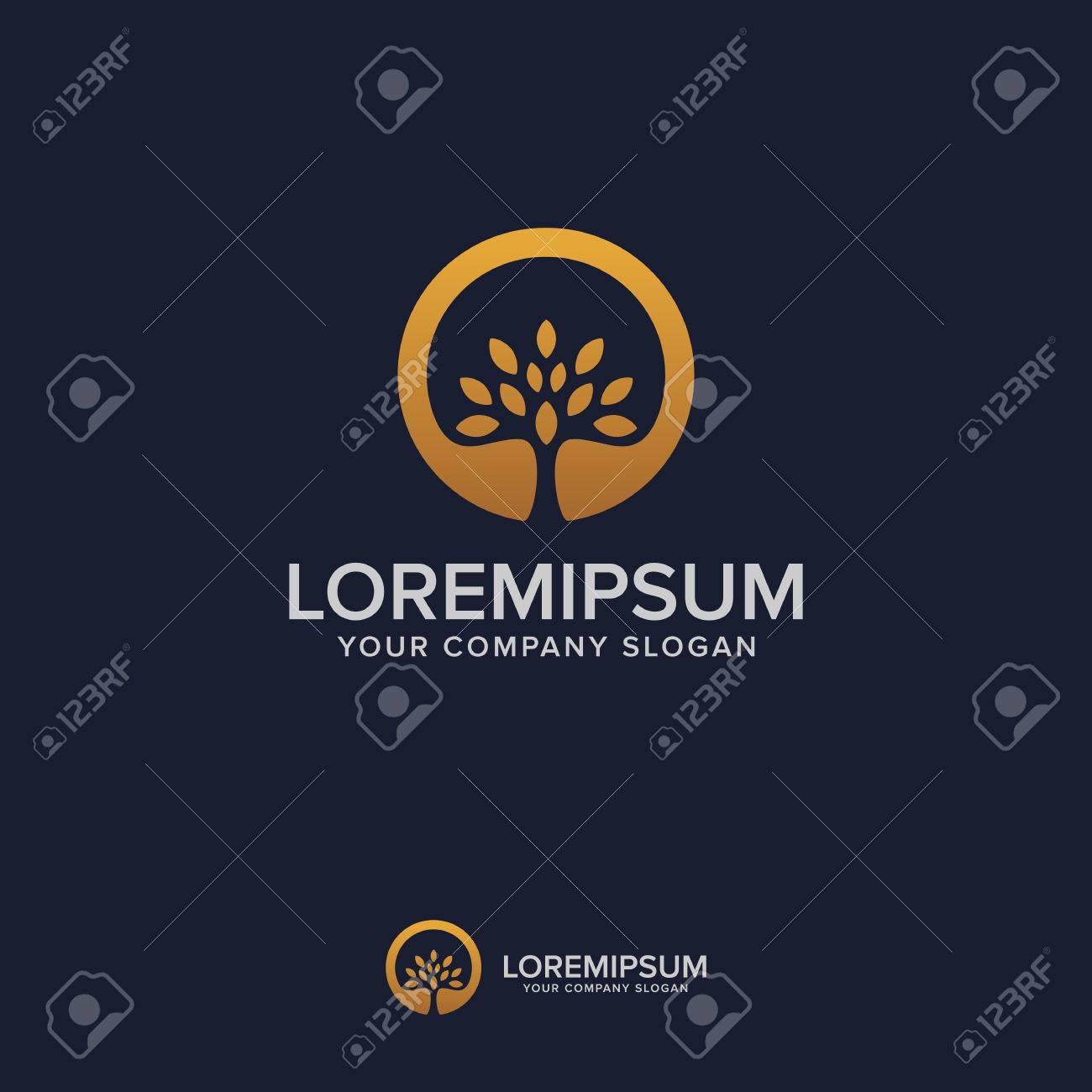 tree luxury logo design concept template - 82073516 tree luxury logo design concept template - 82073516