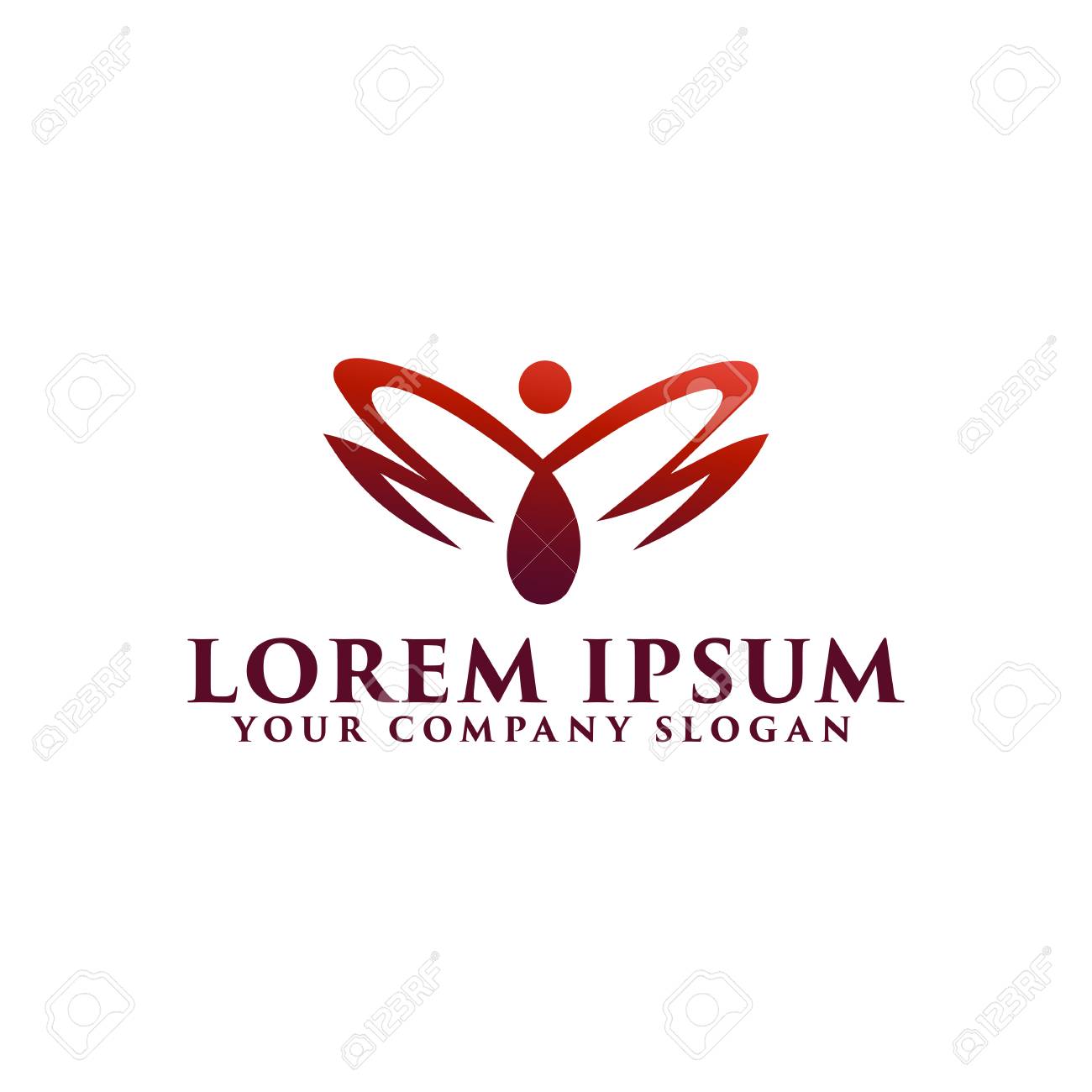 butterfly logo spa and