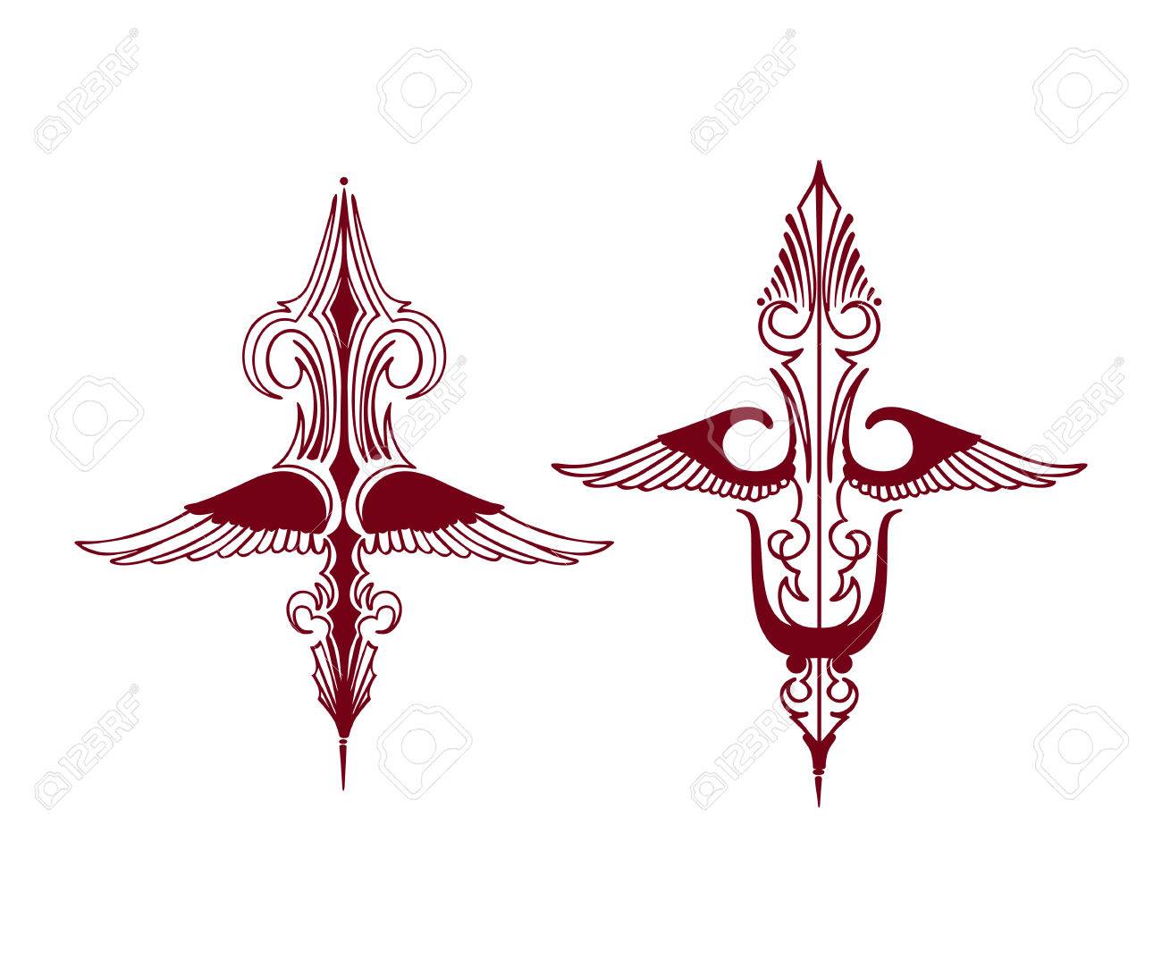 ピンストライプ グラフィック 車のレース車両グラフィック ビニール デカールのイラスト素材 ベクタ Image