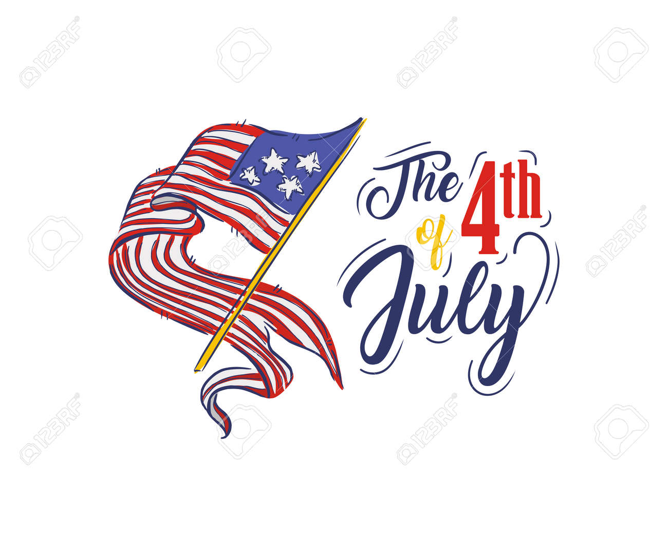Fourth of July Typography Design Collection - 4th of July - A set of twelve vintage style Independence Day Designs - 169566551 Fourth of July Typography Design Collection - 4th of July - A set of twelve vintage style Independence Day Designs - 169566551