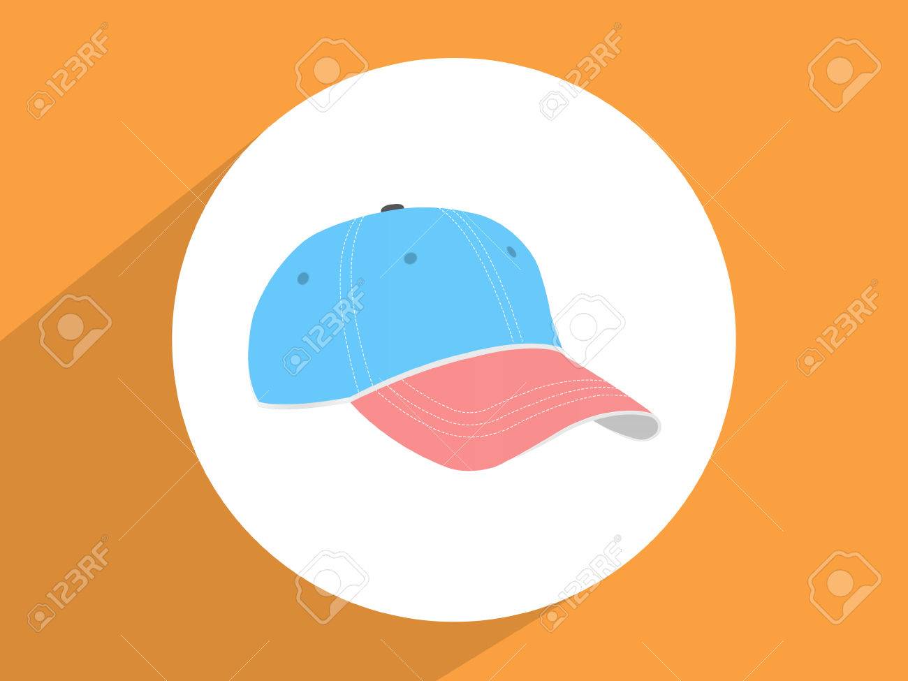 hat flat design