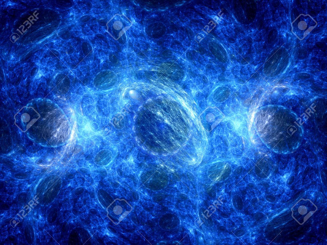 宇宙、パラレルワールド、コンピューターで生成された抽象的な