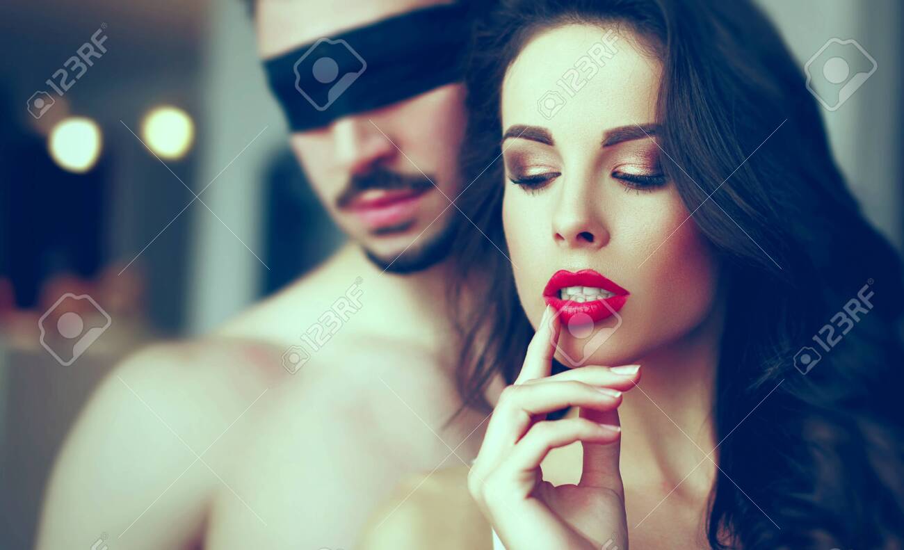 Blindfold foreplay