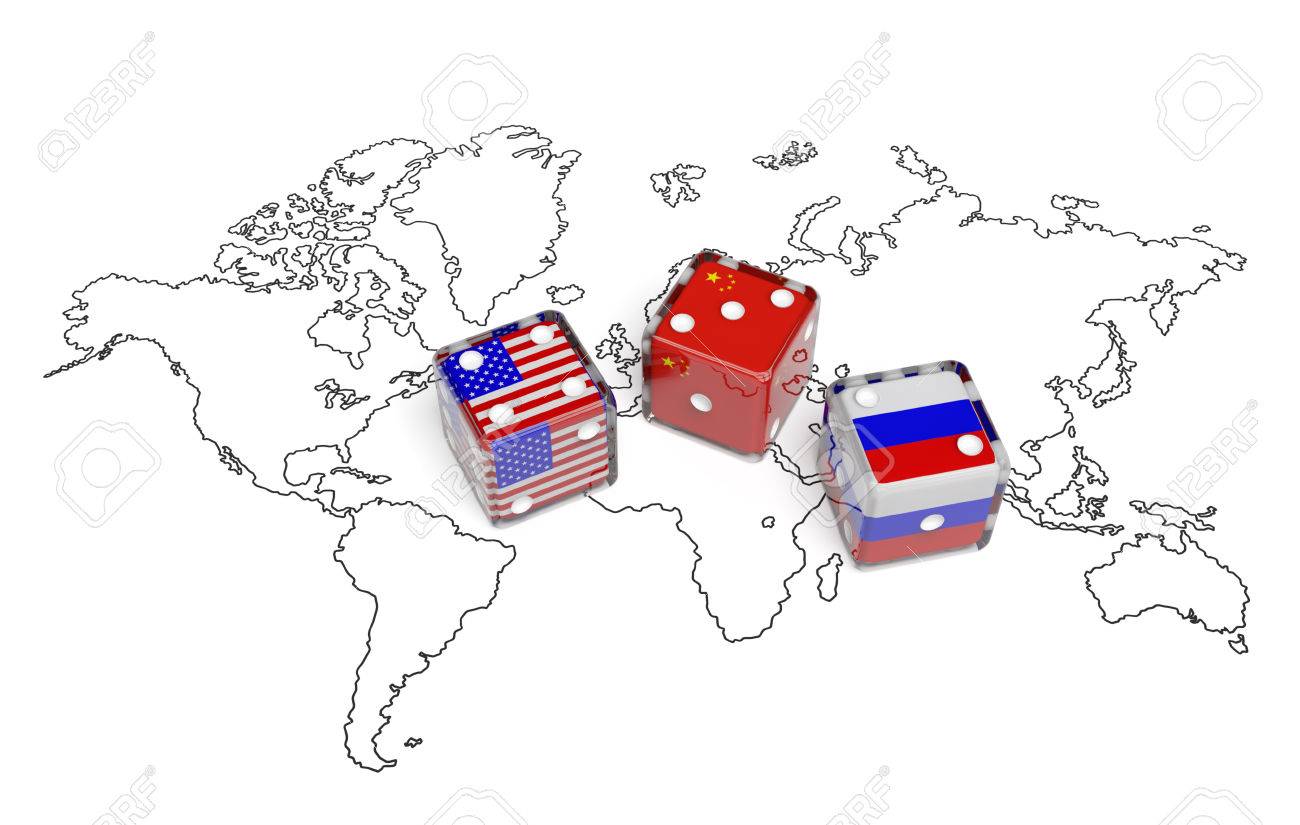 Russian Economy General News: #8 - Page 39 40389490-negotiation-political-concept-dices-with-flags-of-usa-russia-and-china-on-the-world-map-symbolize-fo