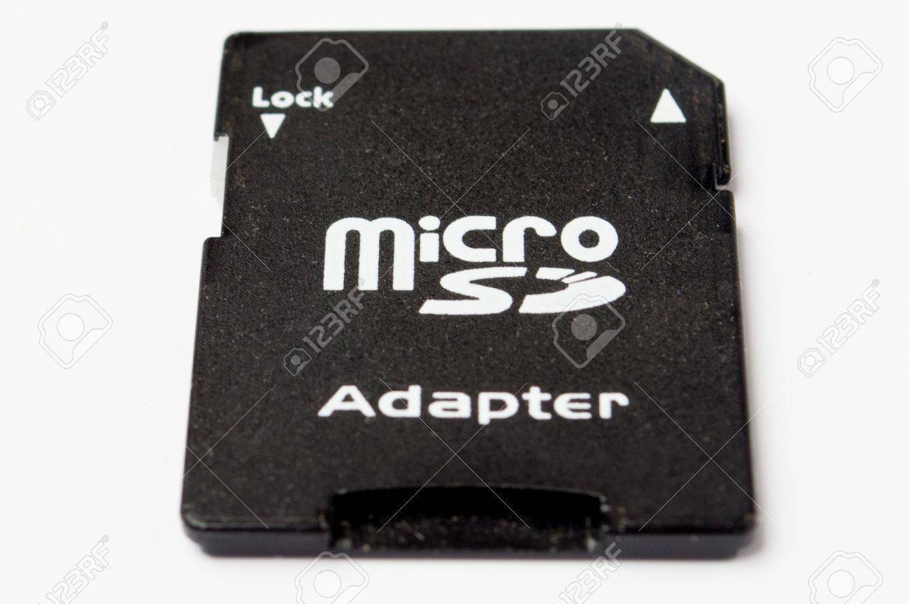 Microsd メモリー カード アダプター の写真素材 画像素材 Image