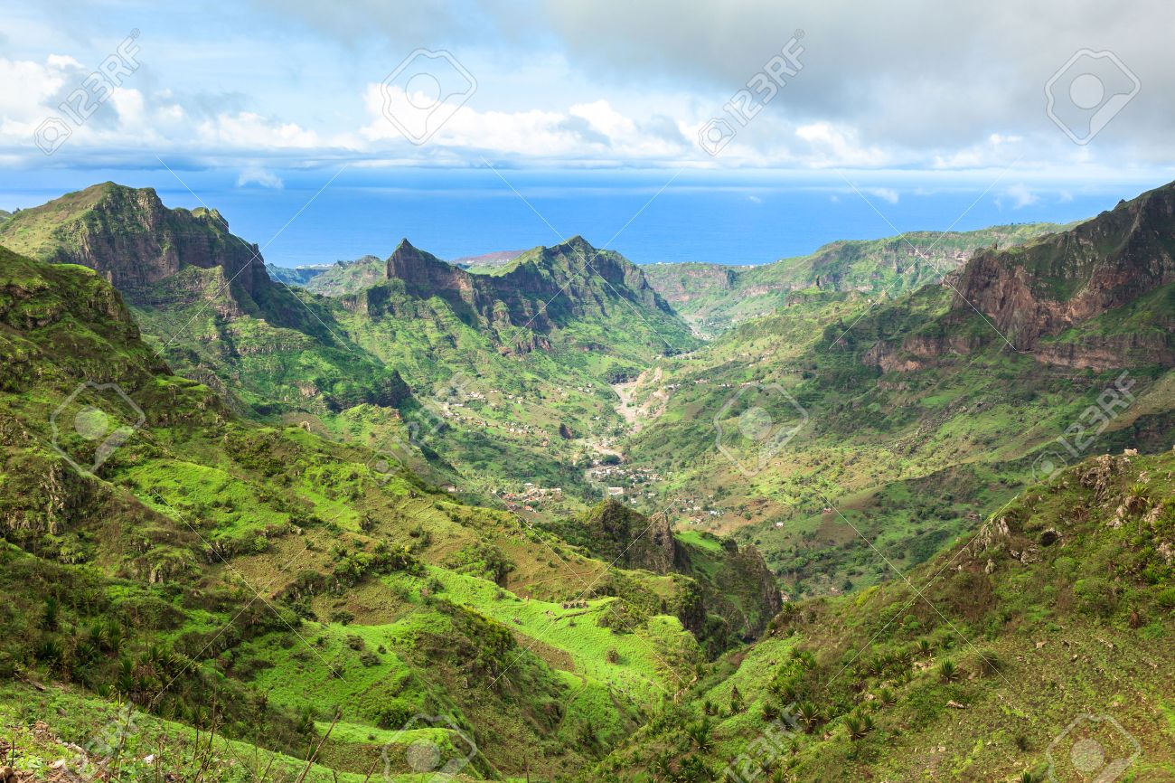 Serra Malagueta mountains in Santiago Island Cape Verde - Cabo Verde - 44981551 Serra Malagueta mountains in Santiago Island Cape Verde - Cabo Verde - 44981551