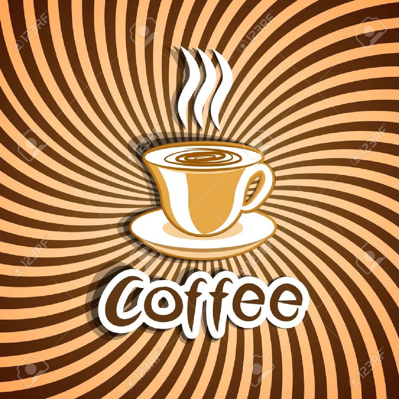 Vintage Coffee Cup Vector Vintage Coffee Cup Vector